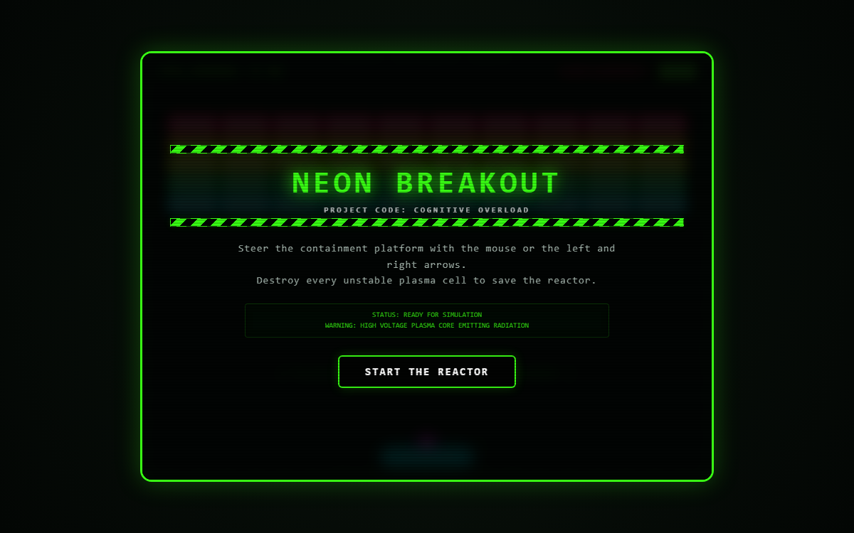 The reactor wrapper screenshot